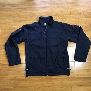 Mens Sessions Navy Snowboarding Medium Snow Jacket Rain Winter Light Ski Outdoor